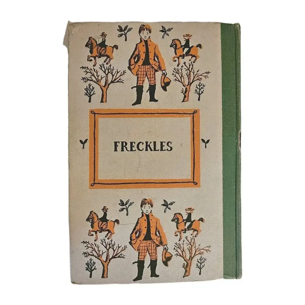 Freckles Gene Stratton-Porter 1904 Hardcover Grosset Dunlap Antique Book Fiction